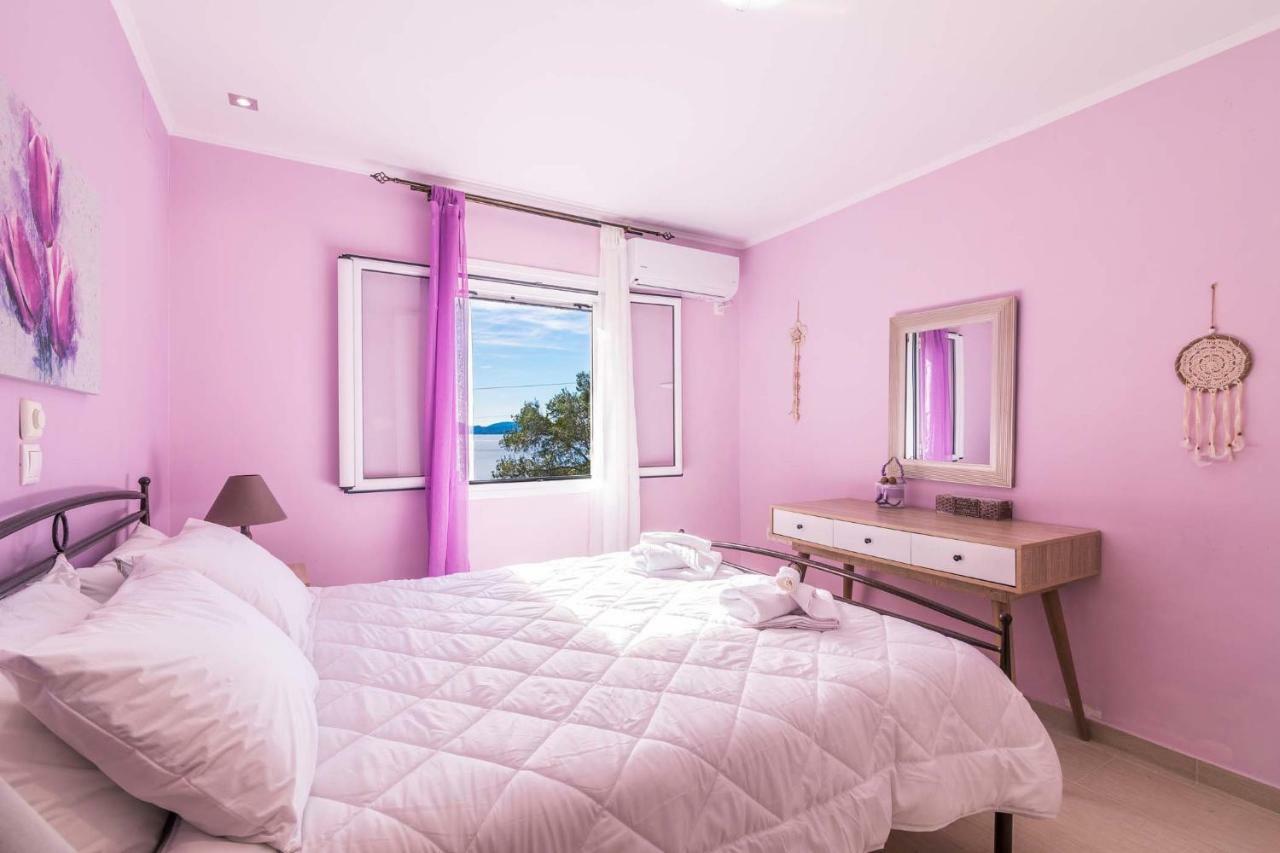 Alkinoi Seaview Villa With Private Pool By Konnect, Nisaki Nisaki  Екстериор снимка